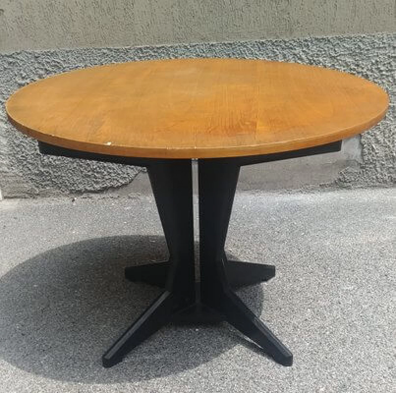 Wooden table by Franco Albini for Poggi Pavia, 1950s 1