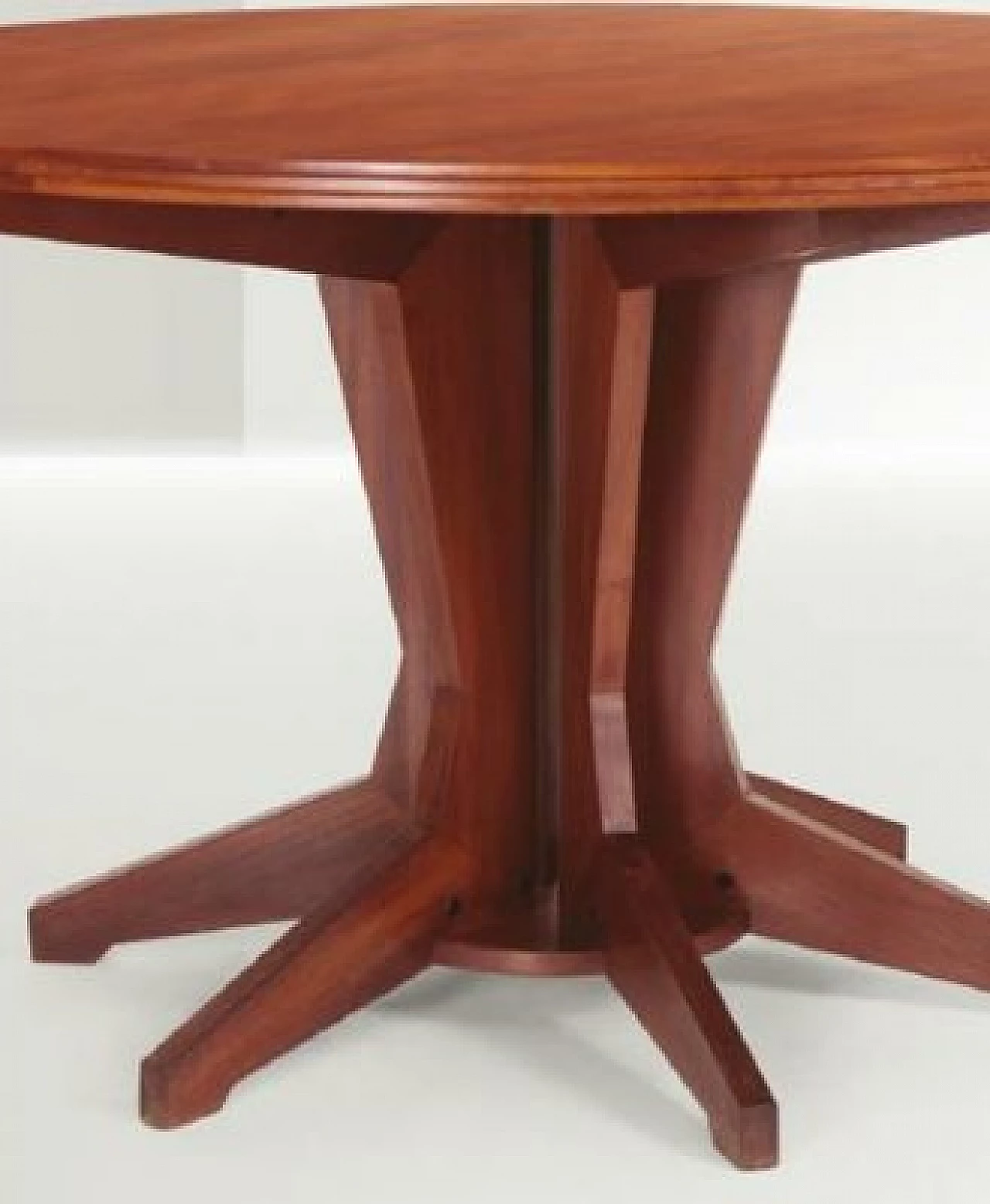 Wooden table by Franco Albini for Poggi Pavia, 1950s 8