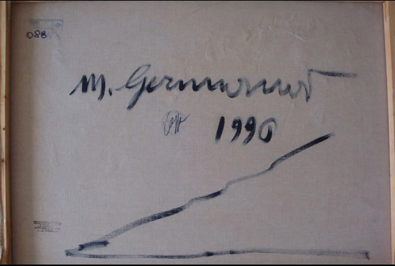 Germanà Mimmo, oil painting on canvas, 1990 2