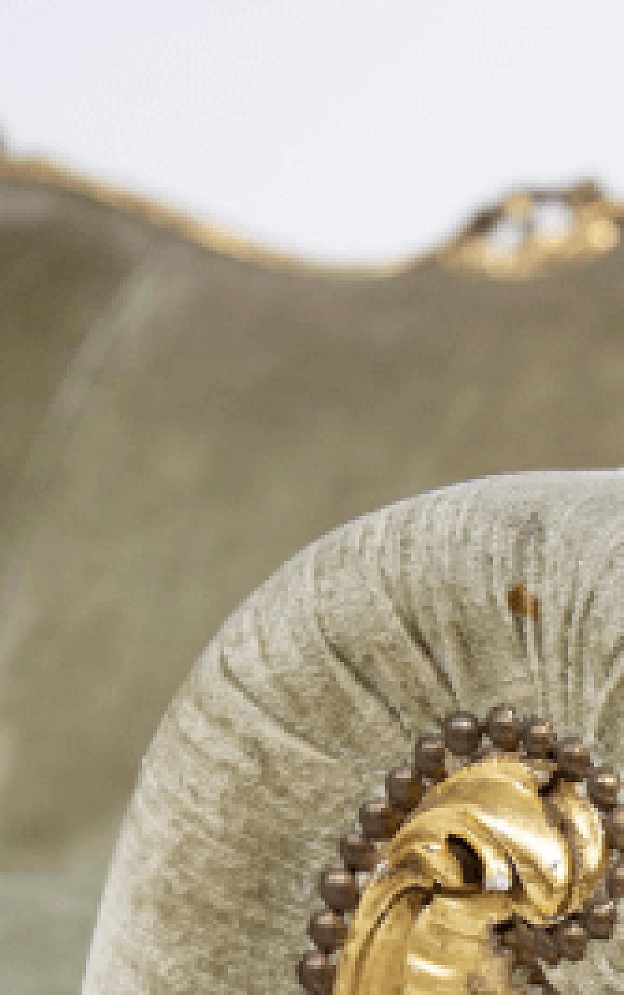 Louis XVI style sofa in gilt wood and green velvet, early 1900s 9