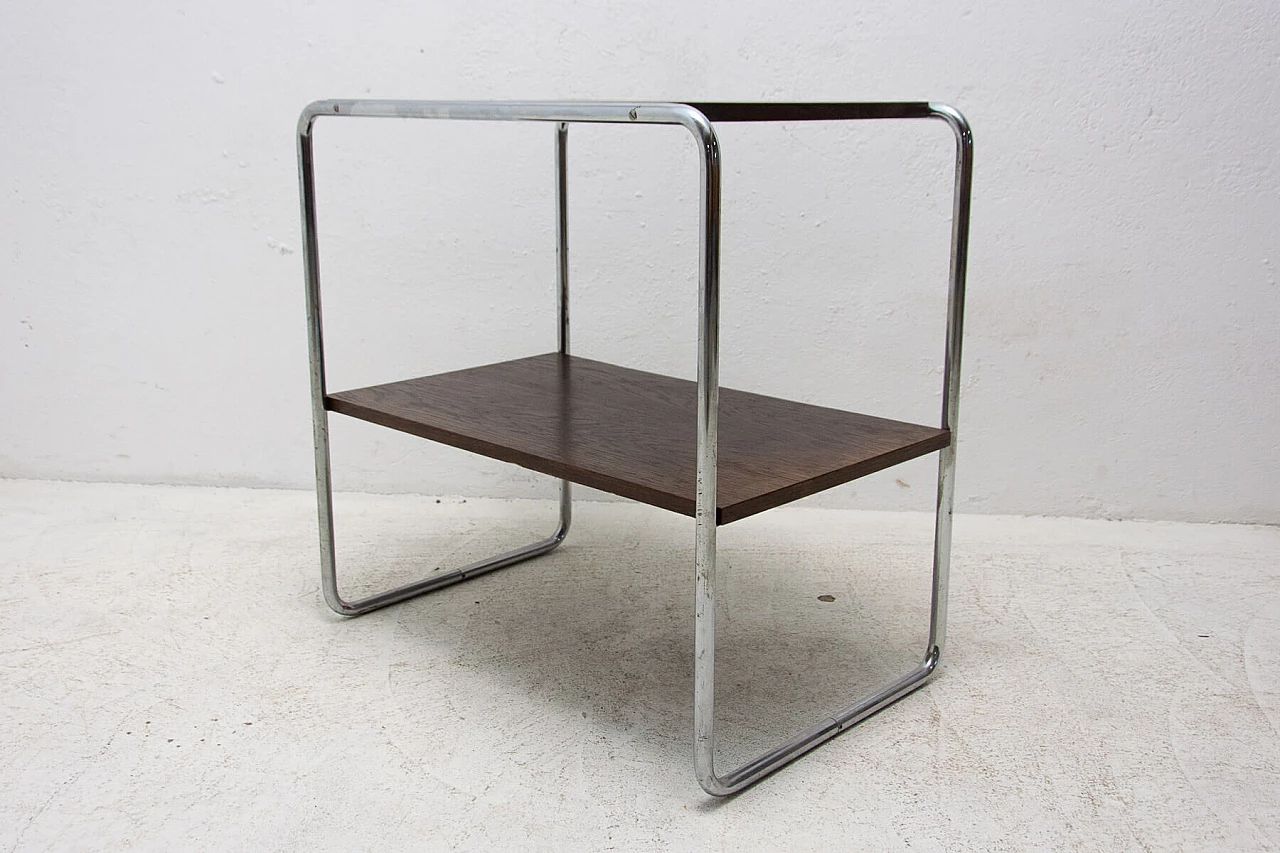 Bauhaus-style coffee table in the manner of Marcel Breuer, 1930s 2