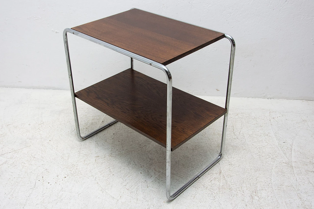 Bauhaus-style coffee table in the manner of Marcel Breuer, 1930s 3