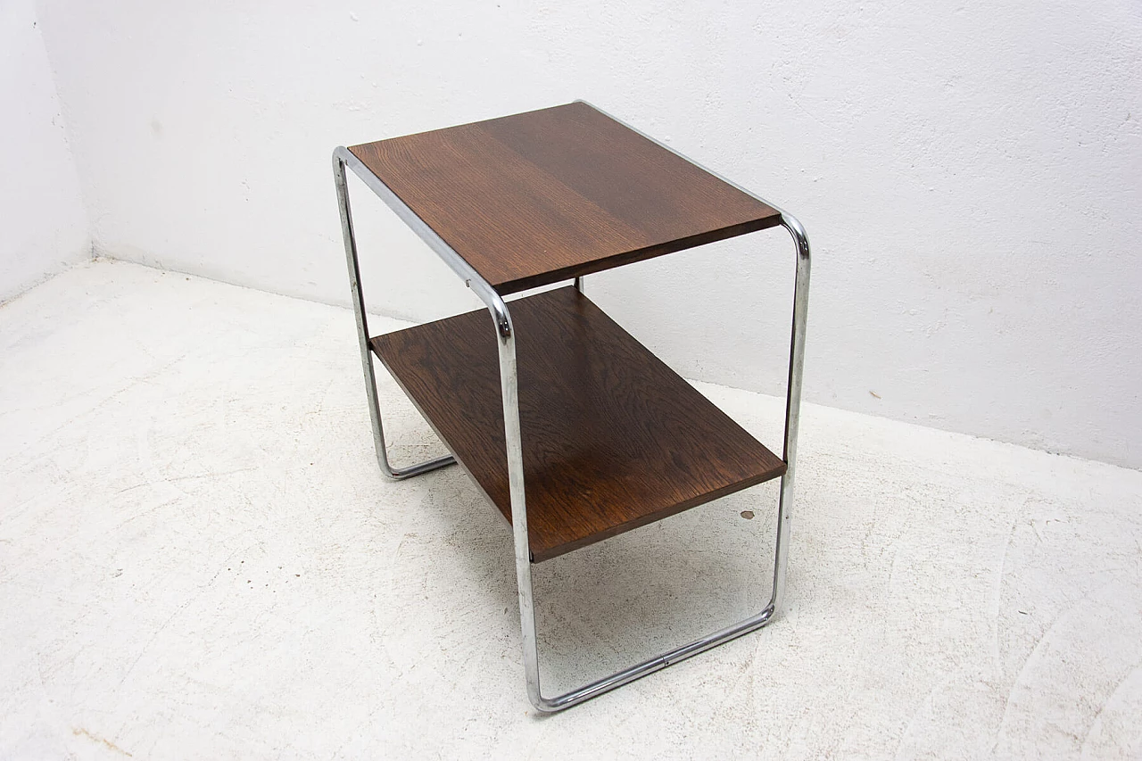 Bauhaus-style coffee table in the manner of Marcel Breuer, 1930s 4
