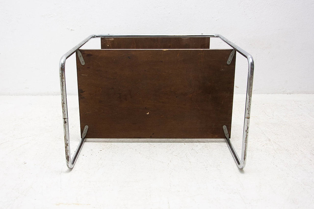 Bauhaus-style coffee table in the manner of Marcel Breuer, 1930s 8