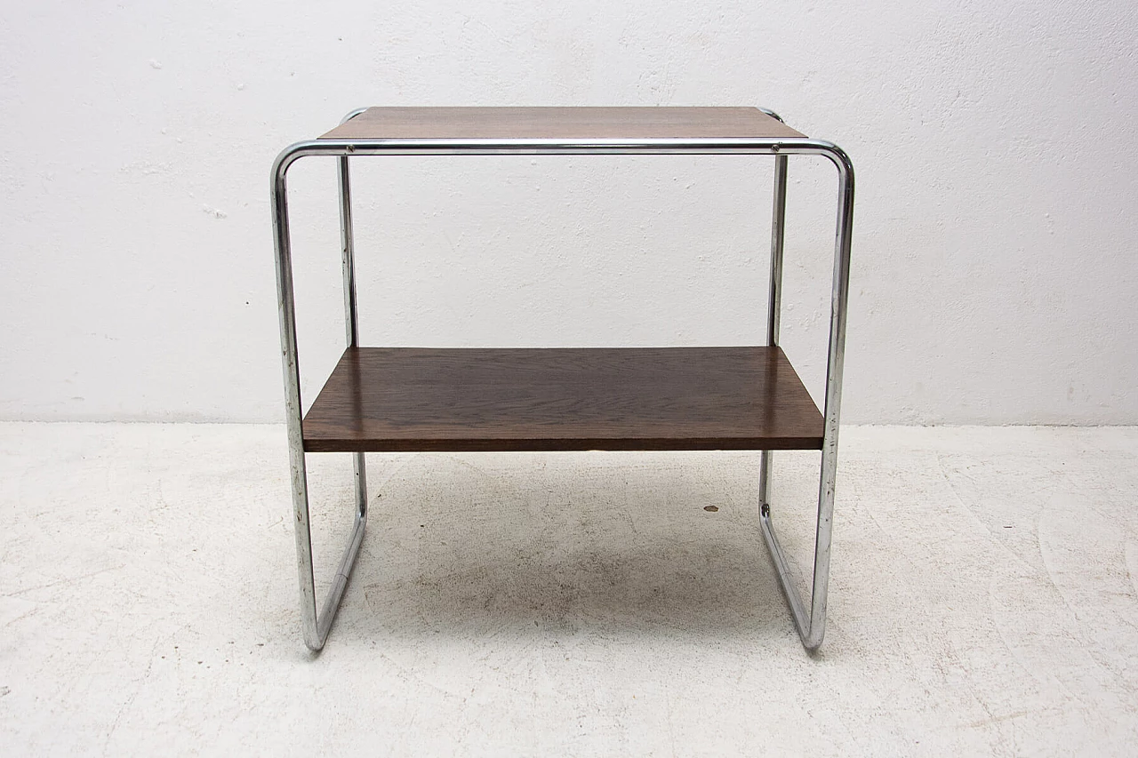 Bauhaus-style coffee table in the manner of Marcel Breuer, 1930s 9