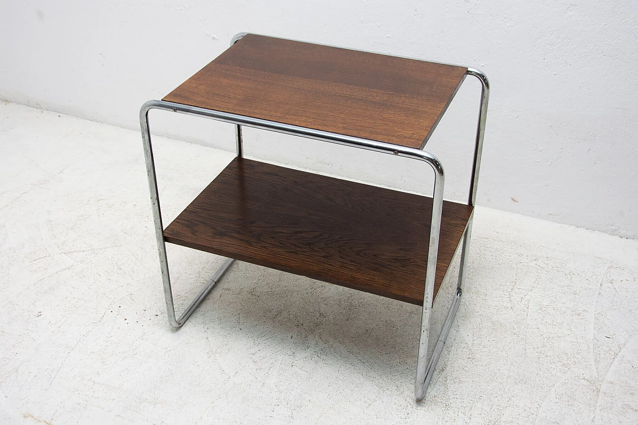 Bauhaus-style coffee table in the manner of Marcel Breuer, 1930s 11