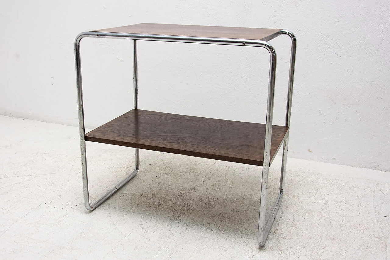 Bauhaus-style coffee table in the manner of Marcel Breuer, 1930s 12