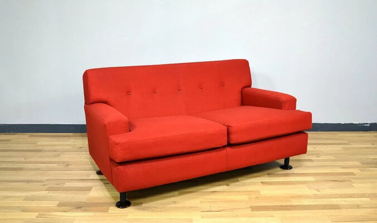 Square two-seater sofa by Marco Zanuso for Arflex, 1960s 1