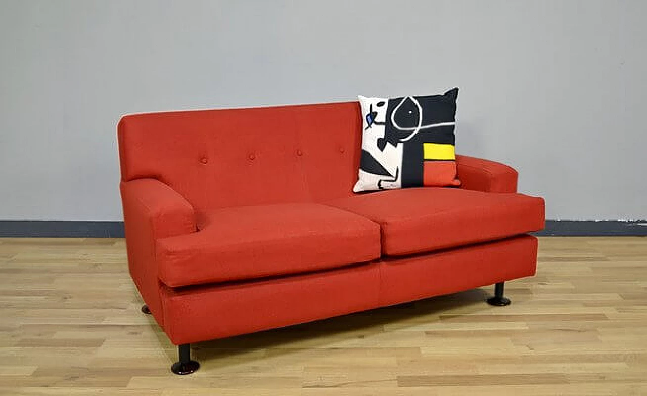 Square two-seater sofa by Marco Zanuso for Arflex, 1960s 3