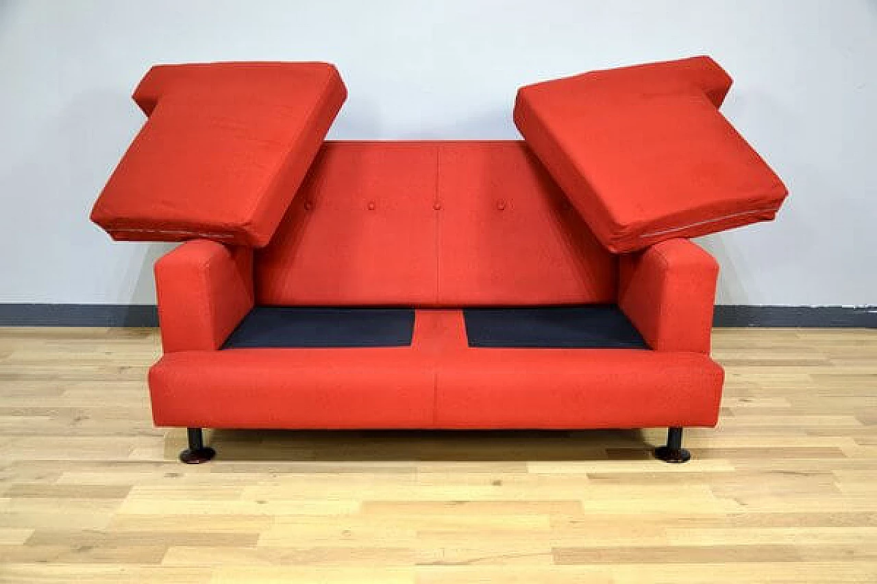 Square two-seater sofa by Marco Zanuso for Arflex, 1960s 6