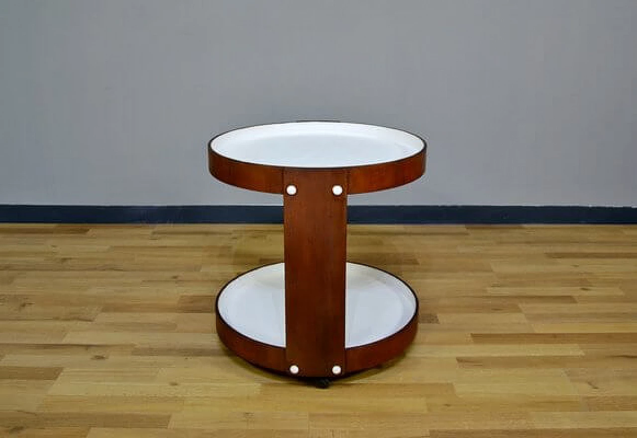 Beech bar trolley by Zebra Mobili, 1960s 2