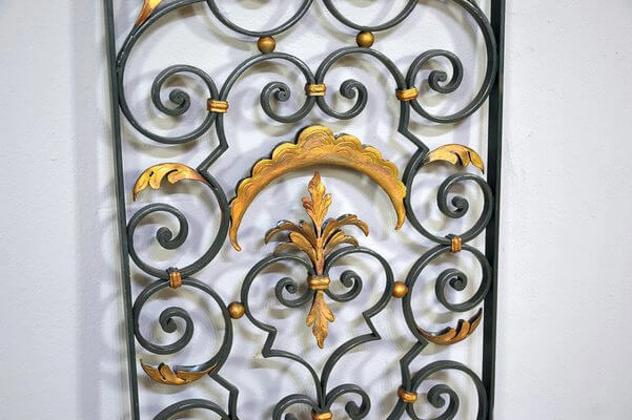 Wrought iron decorative element, 1950s 5