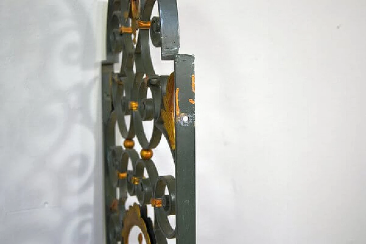 Wrought iron decorative element, 1950s 8