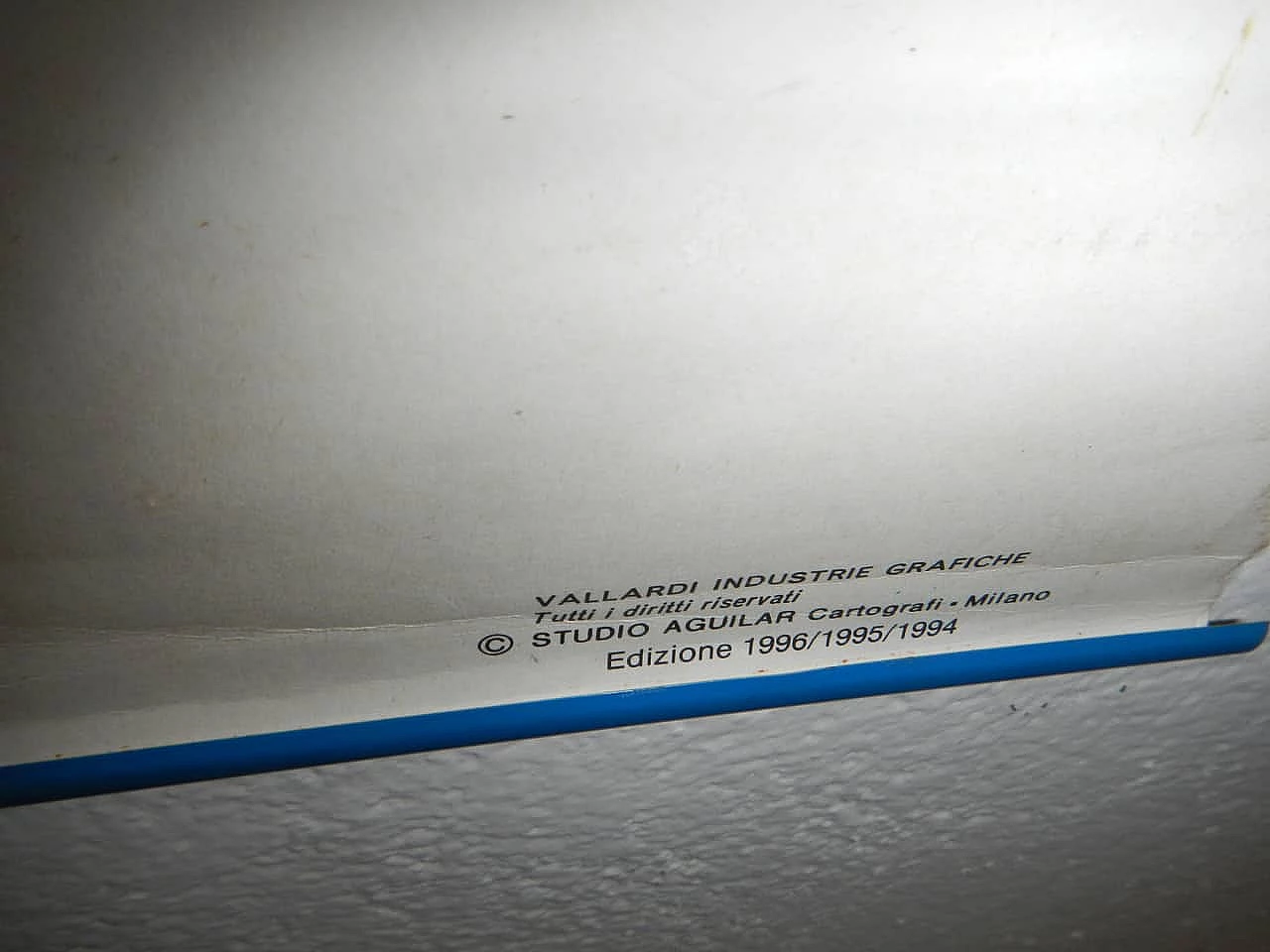 Asia map by Vallardi Industrie Grafiche, 1990s 5