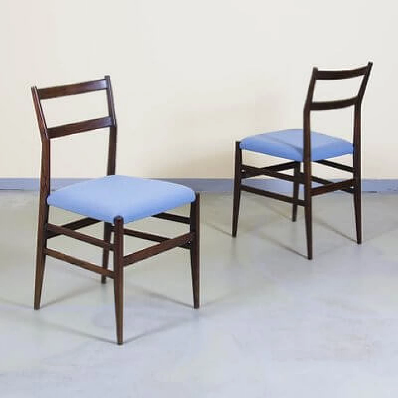 6 Leggera Chairs by Gio Ponti for Cassina, 1950s 8