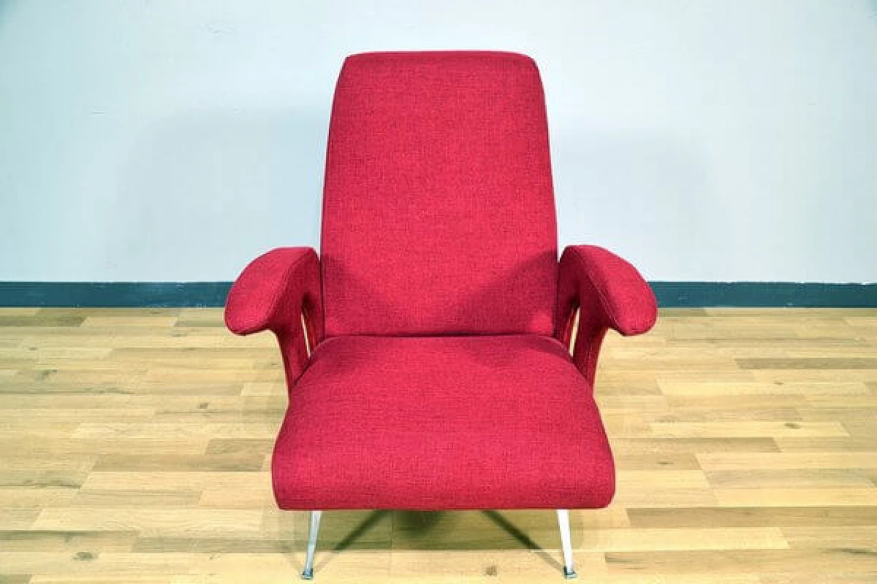 Armchair in fabric by Framar, 1960s 2