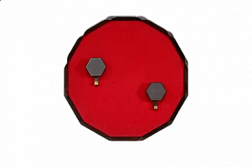 Appendiabiti da parete in palissandro di Tredici & C., anni '50