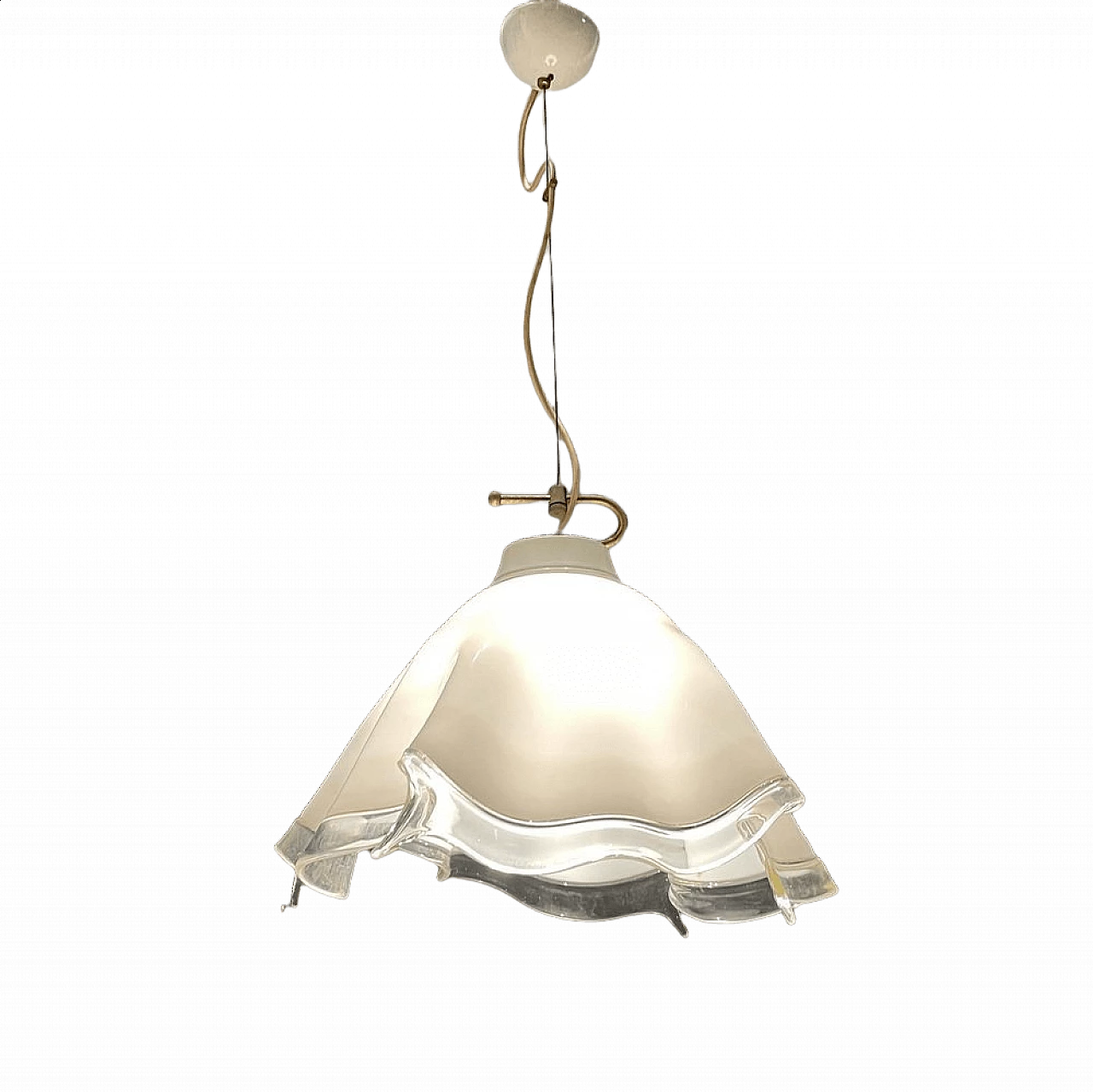 Hand-blown Murano glass chandelier, 1960s 9