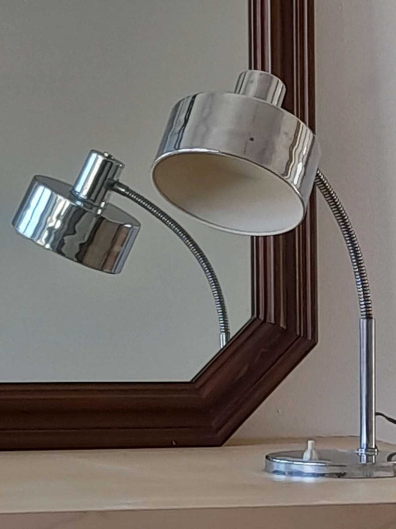 Steel table lamp, 1970s 6