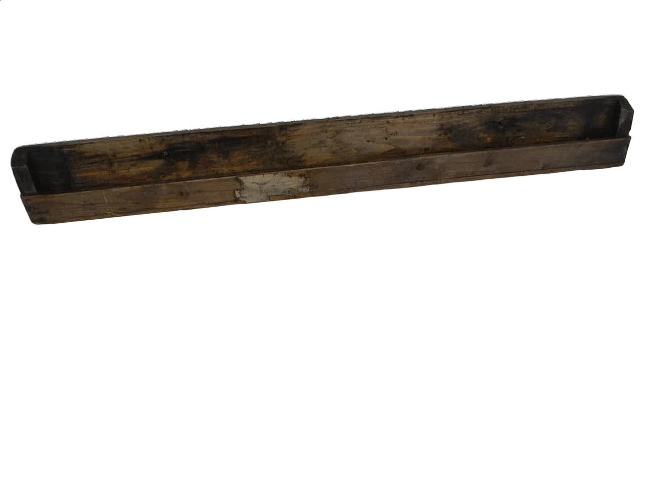 Bookcase in wooden wall, 1950s 11