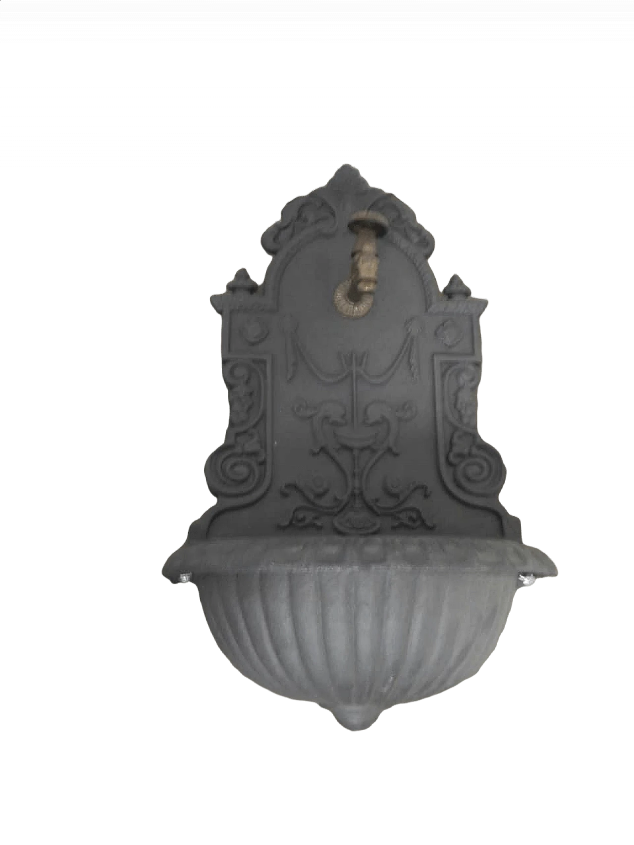 Garden fountain in cast iron, 1990s 11