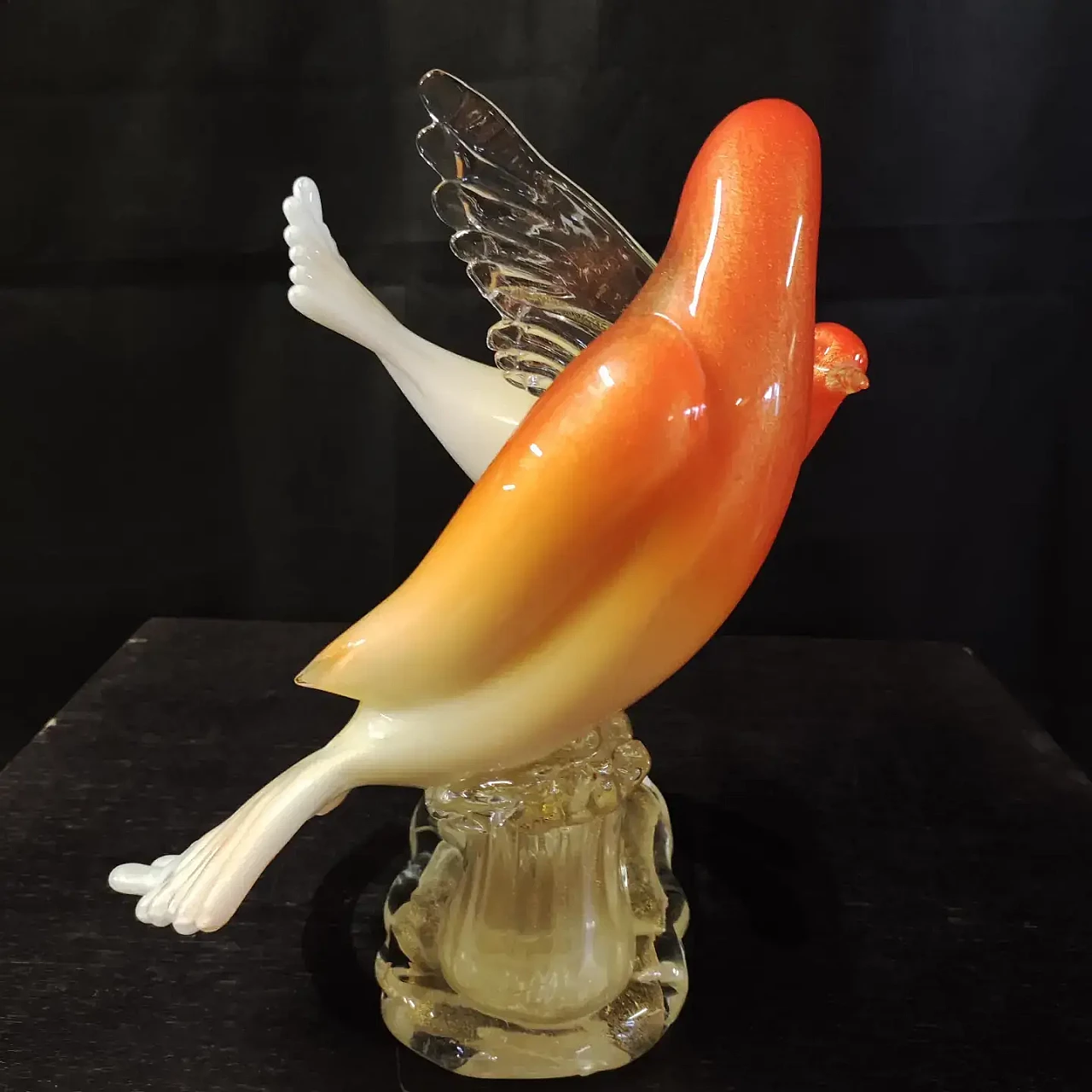 Birds in Murano glass by Salviati, 1990s 13