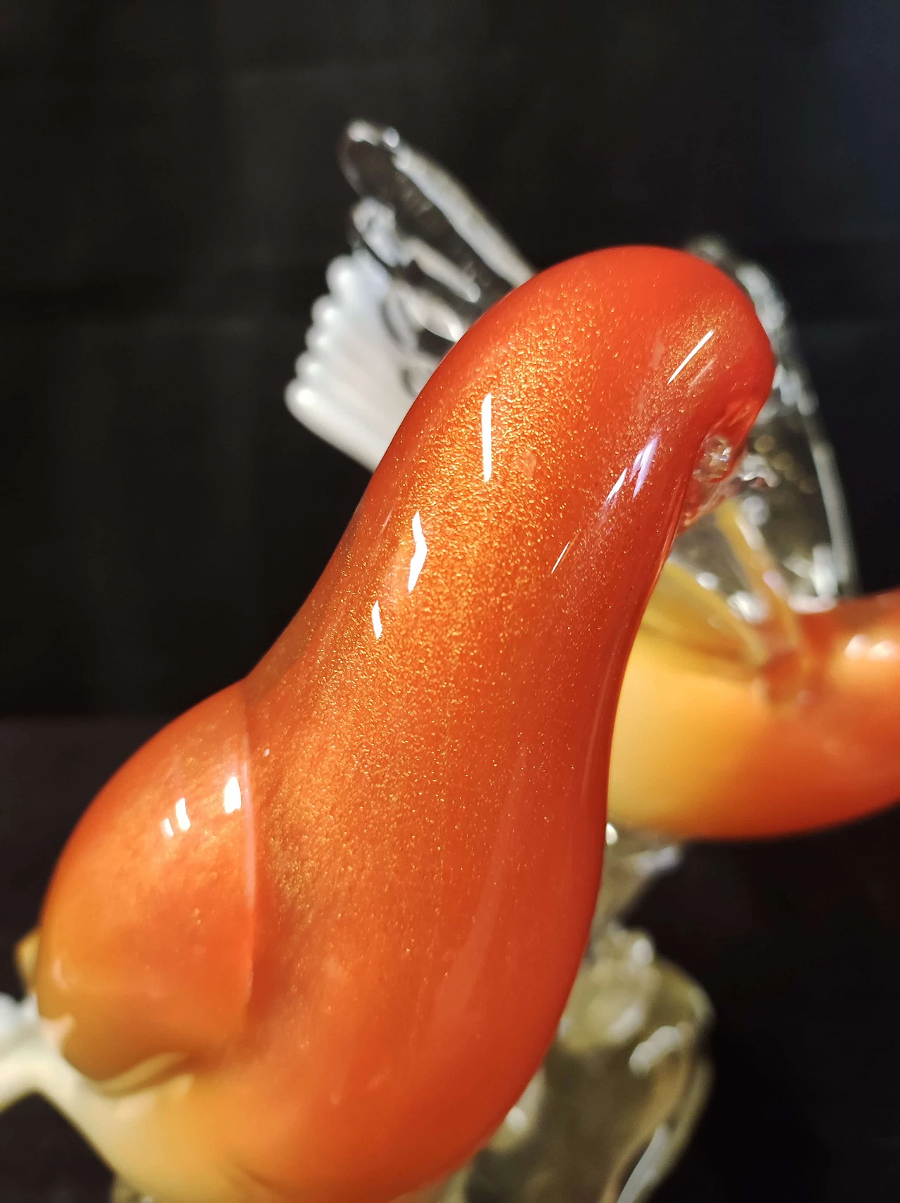 Birds in Murano glass by Salviati, 1990s 16