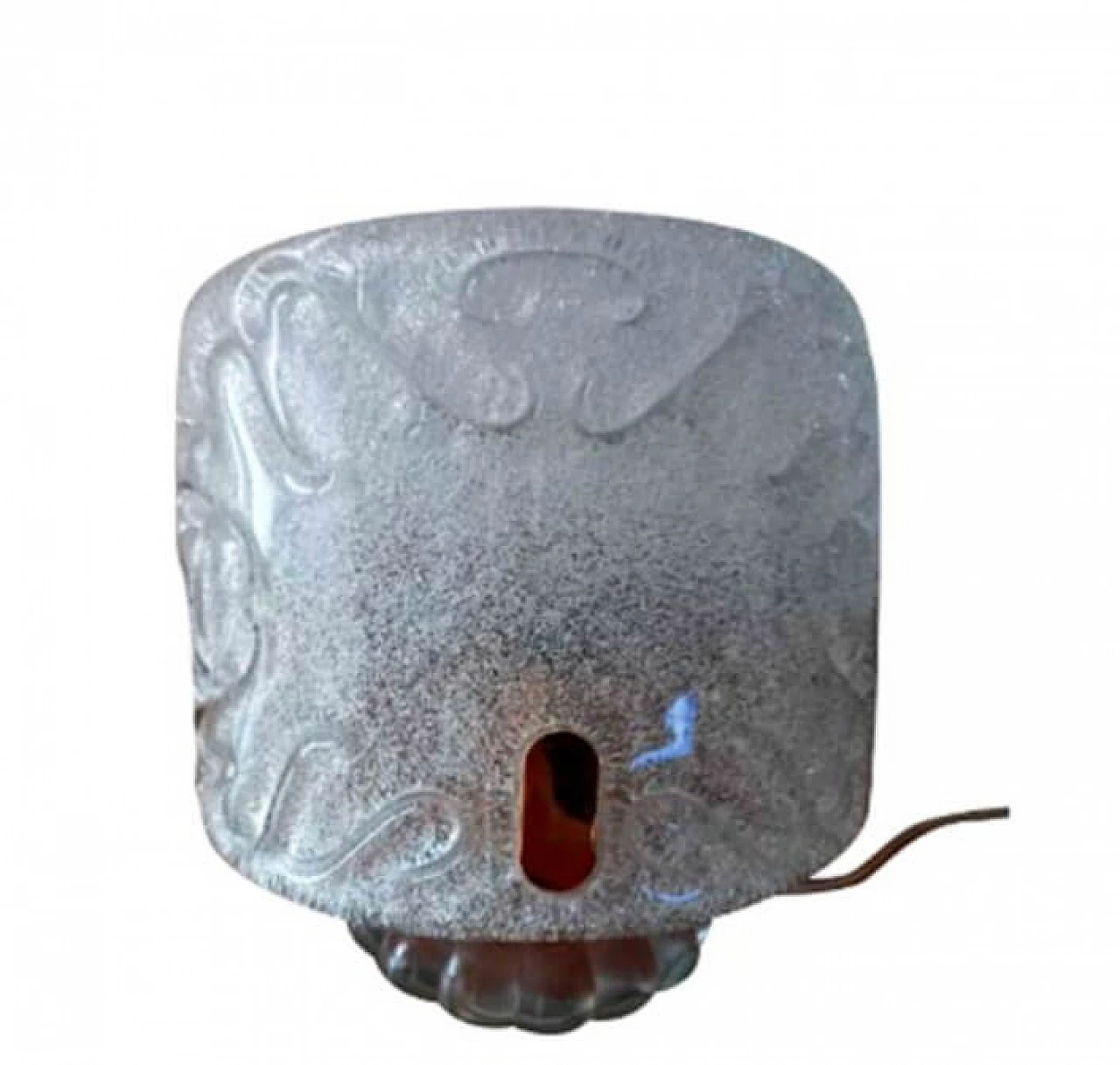 Lampada da tavolo in vetro di Vistosi 1