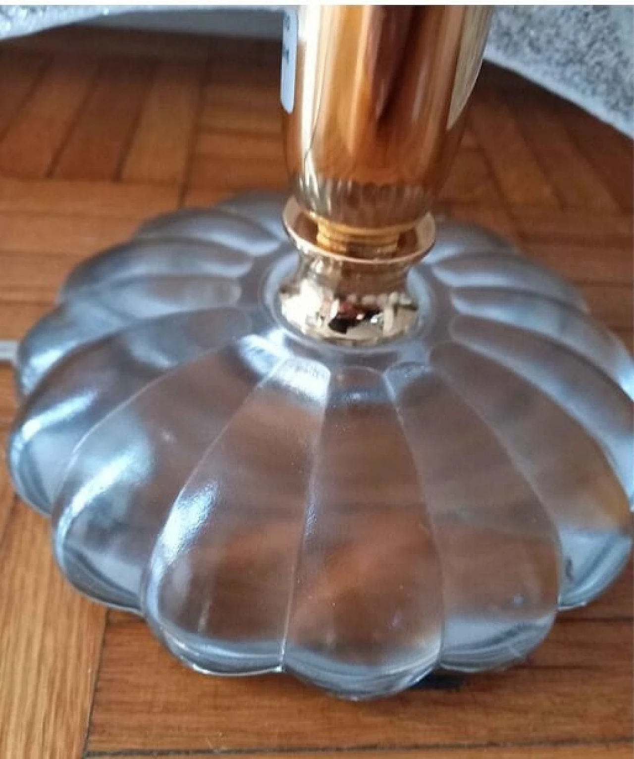 Lampada da tavolo in vetro di Vistosi 3