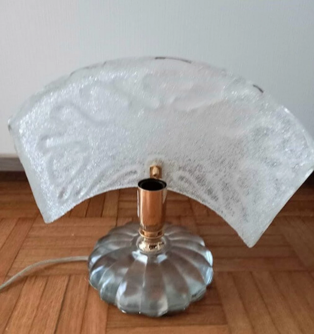 Lampada da tavolo in vetro di Vistosi 5