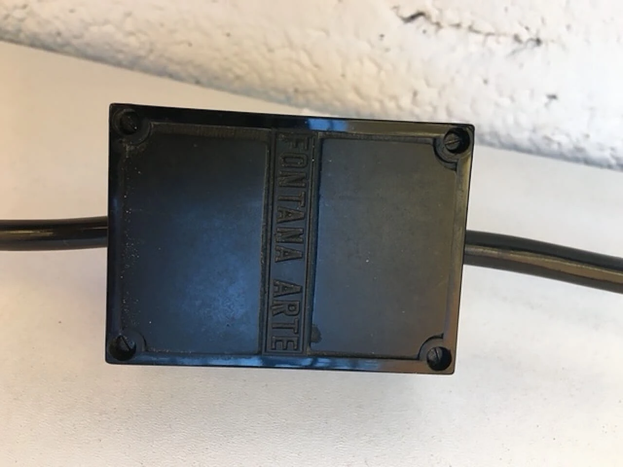 Pair of 1853 table lamps by Max Ingrand for Fontana Arte, 1960s 4