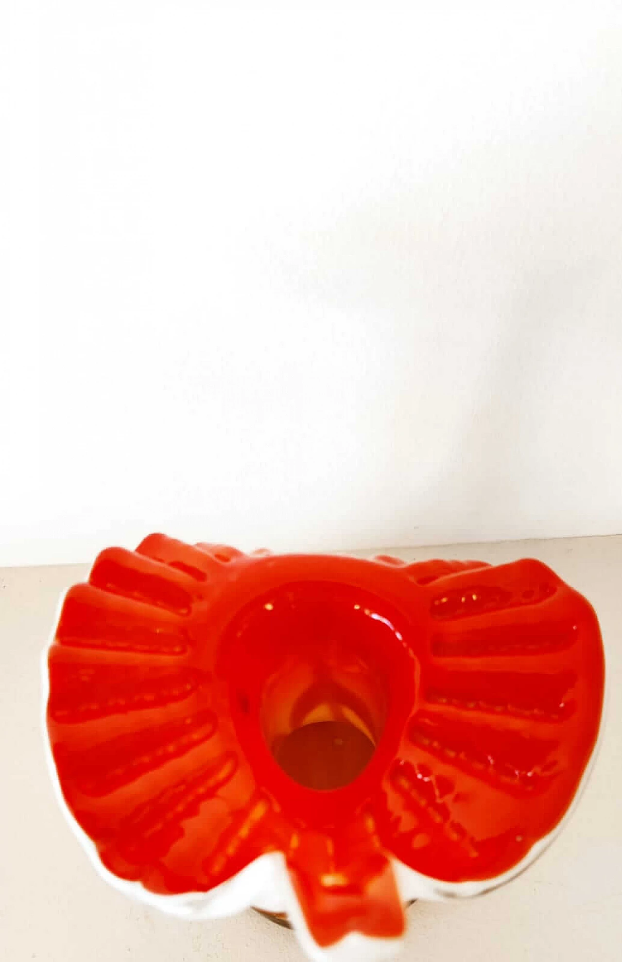 Vaso in vetro di Murano a forma di bulbo, anni '70 6