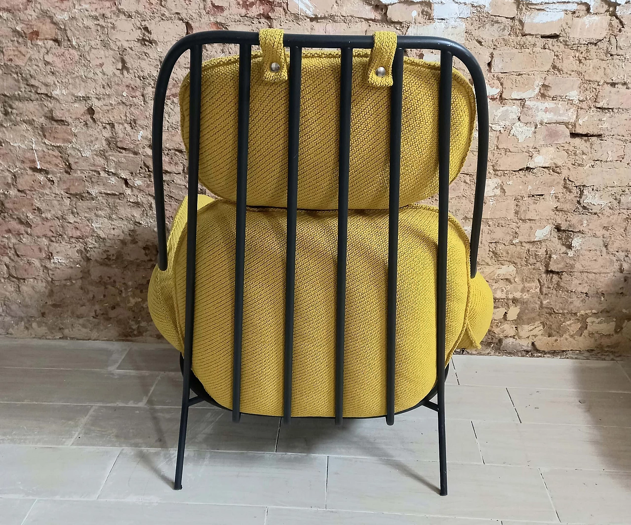 Paffuta armchair in wood and metal by Luca Nichetto 6