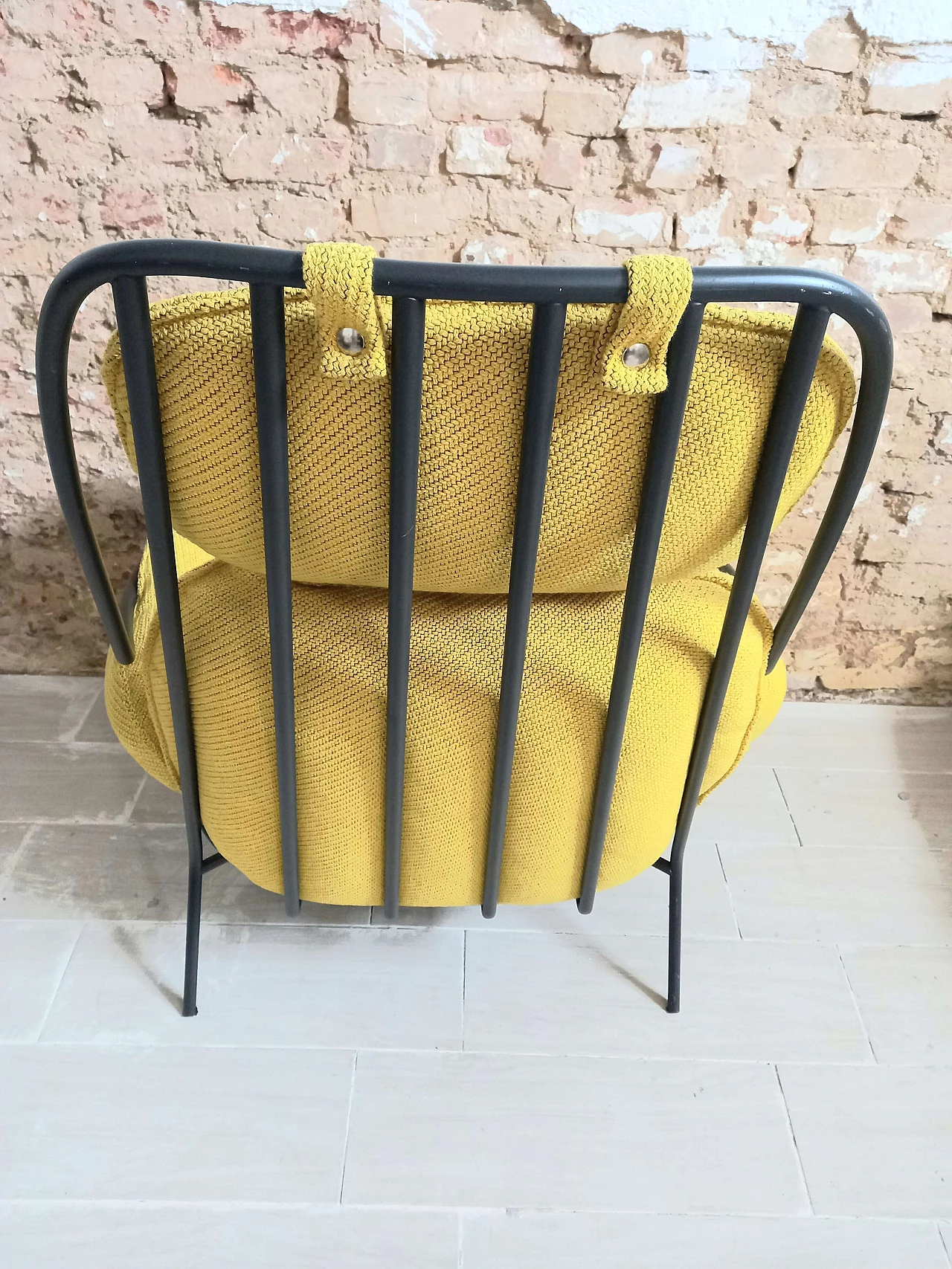 Paffuta armchair in wood and metal by Luca Nichetto 7