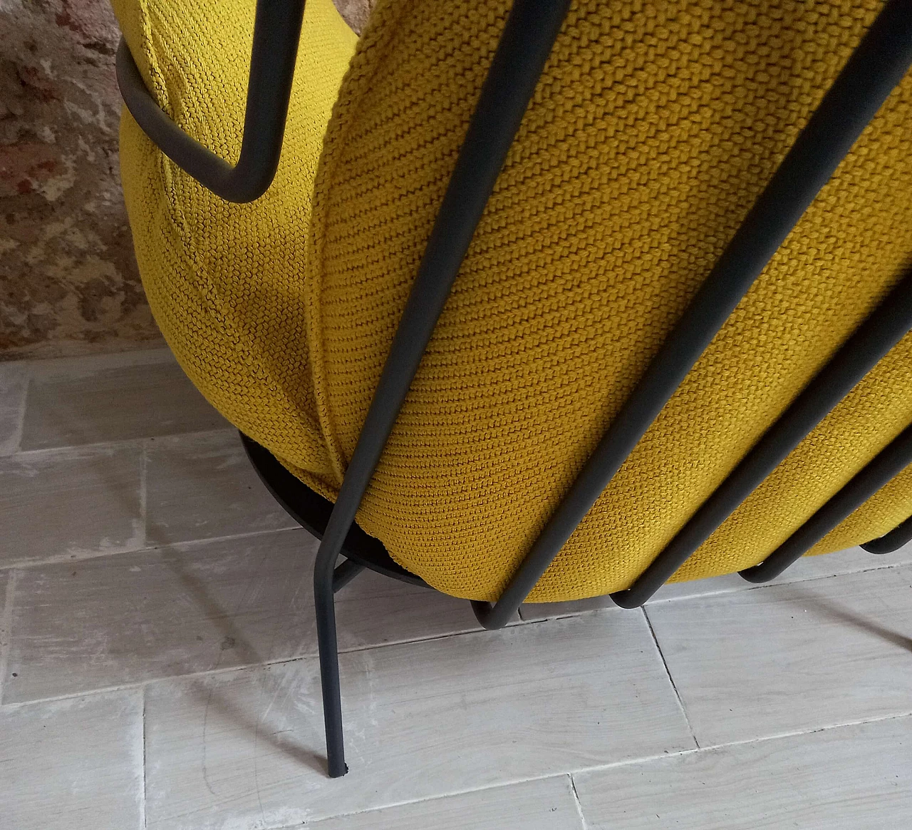 Paffuta armchair in wood and metal by Luca Nichetto 9