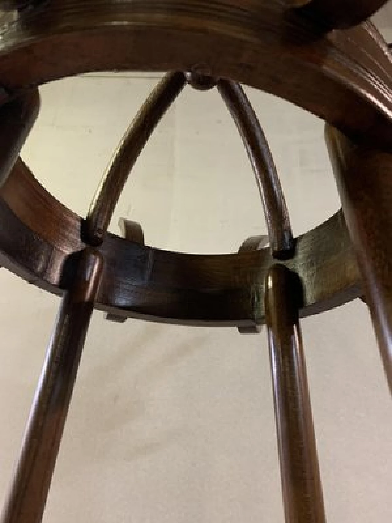 Beech and walnut coat rack by Gebrüder Thonet Vienna GmbH, 19th century 5