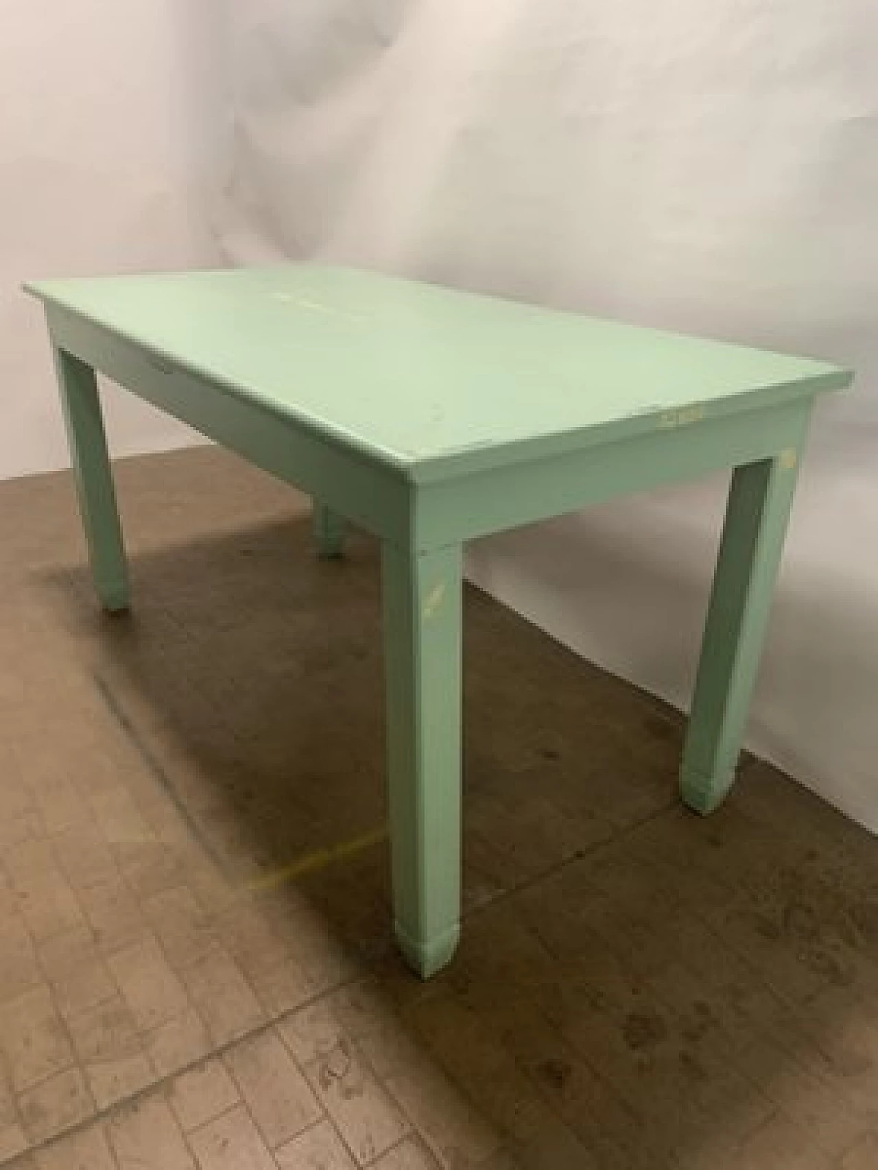 Dining table in fir, 1950s 1