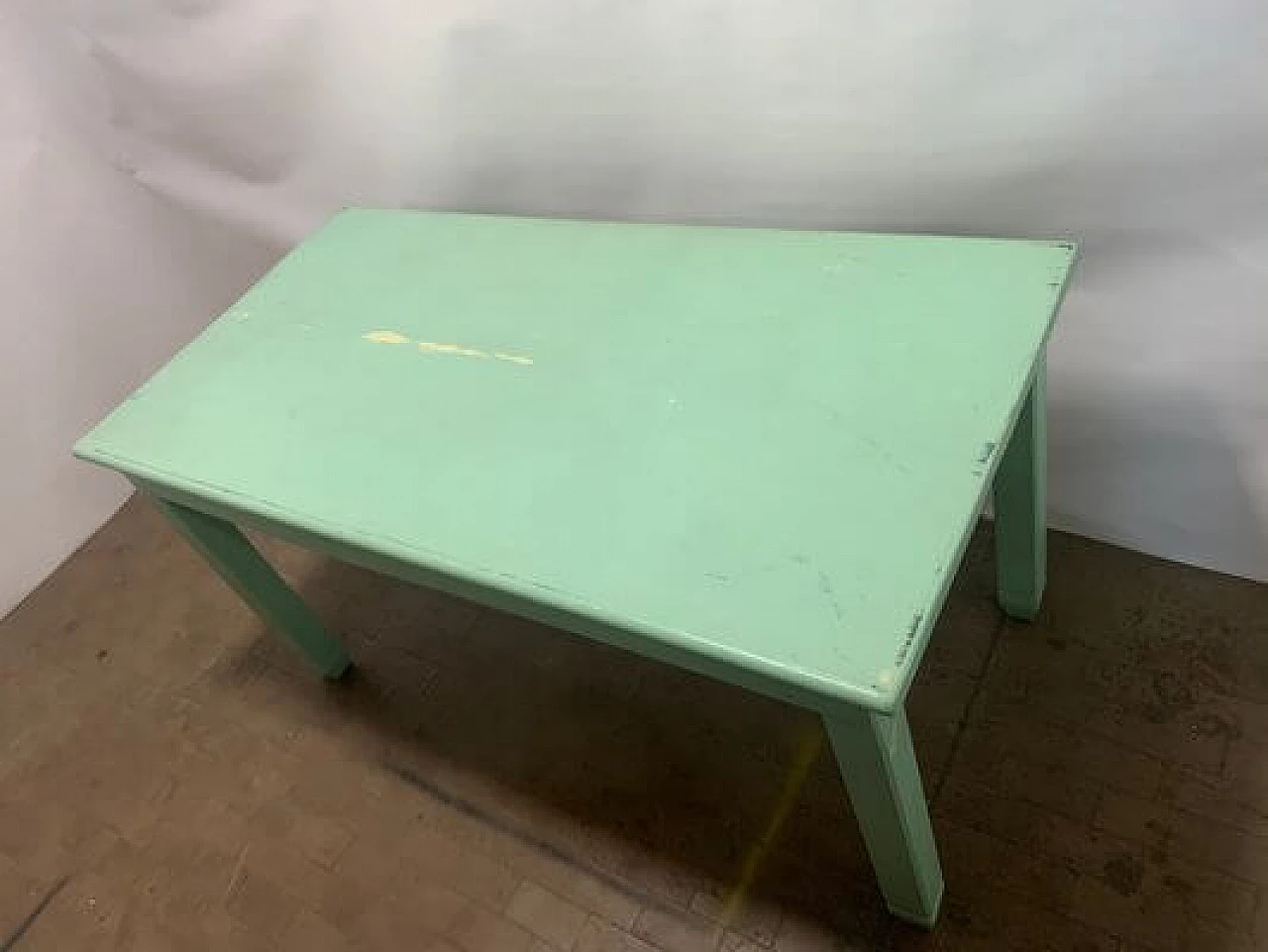 Dining table in fir, 1950s 4