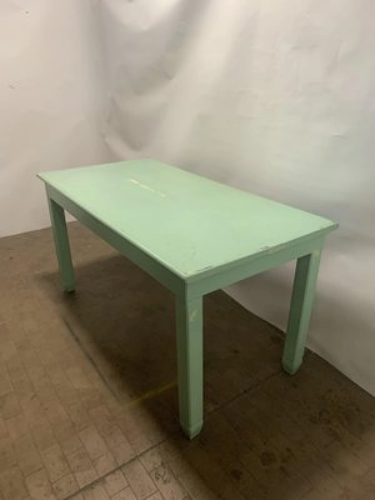 Dining table in fir, 1950s 5