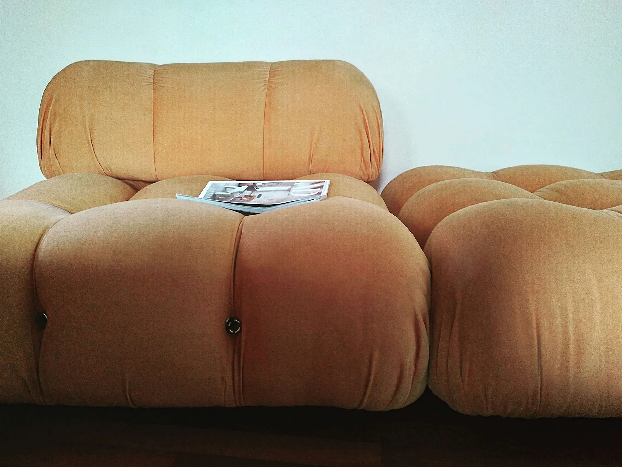 'Camaleonda' di Mario Bellini from  C&B, anni '70 modular Sofa 5 sedute 5