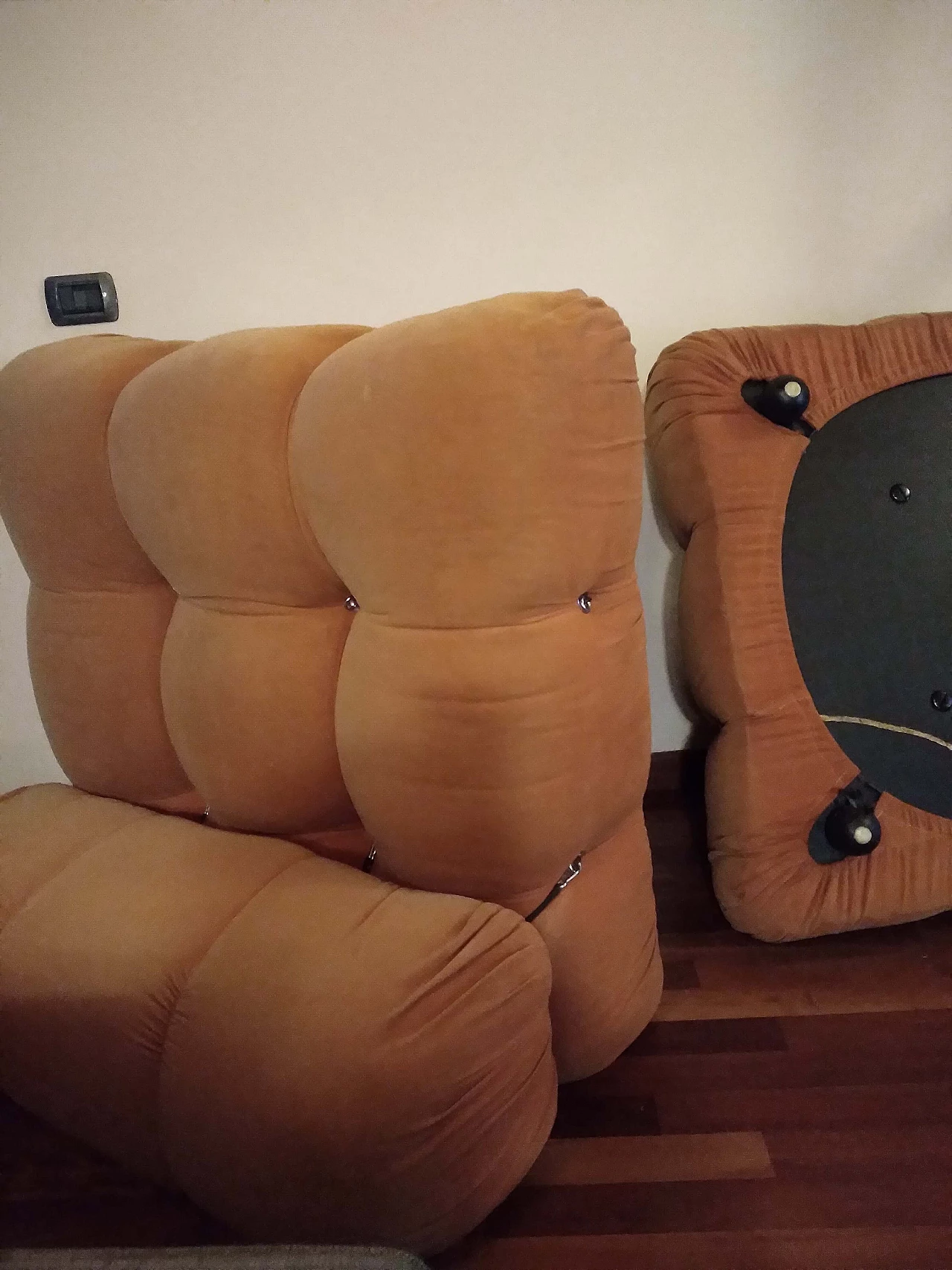 'Camaleonda' di Mario Bellini from  C&B, anni '70 modular Sofa 5 sedute 6