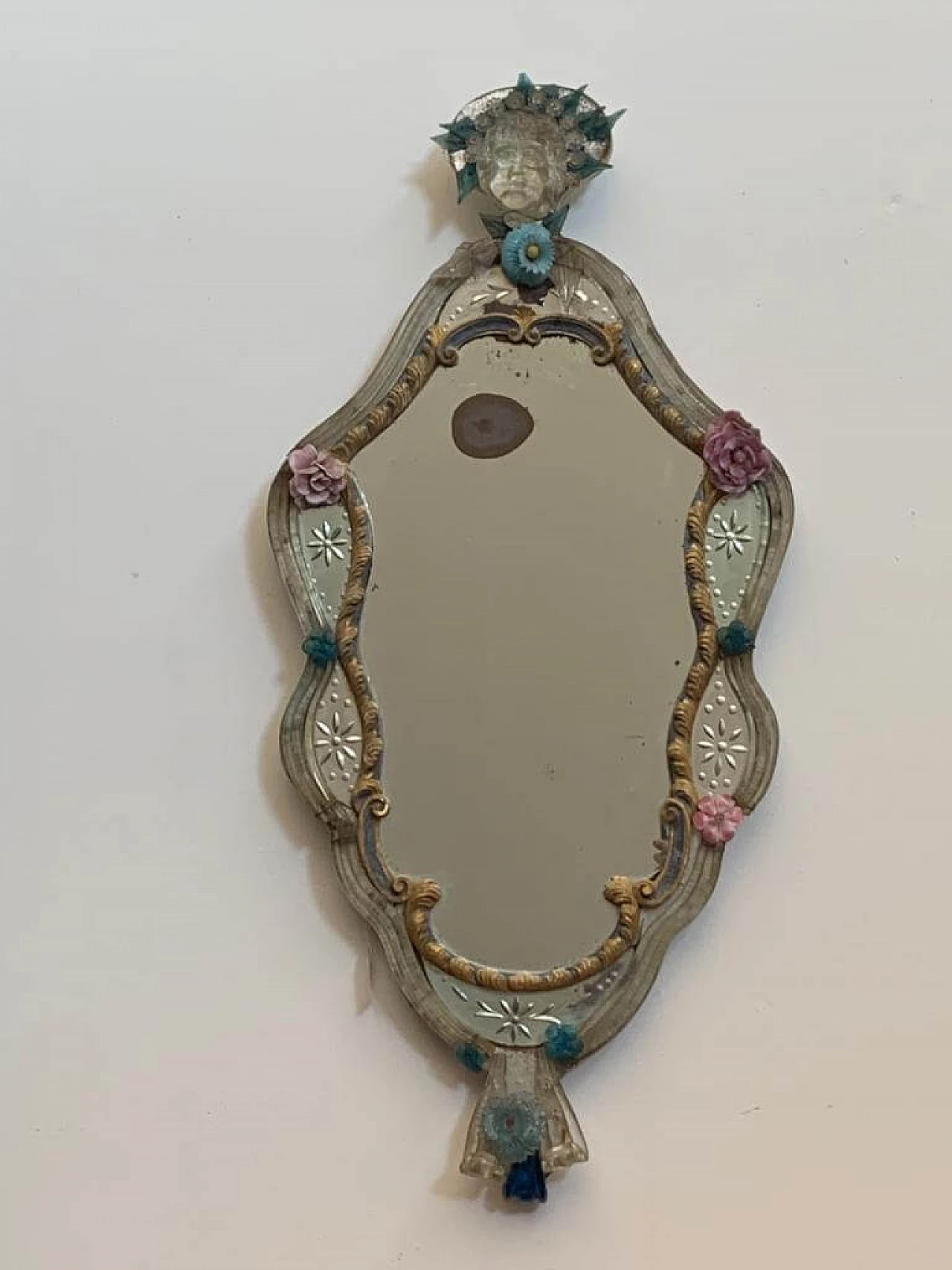 Pair of mirrors in the venetian Baroque style, 1700s 3