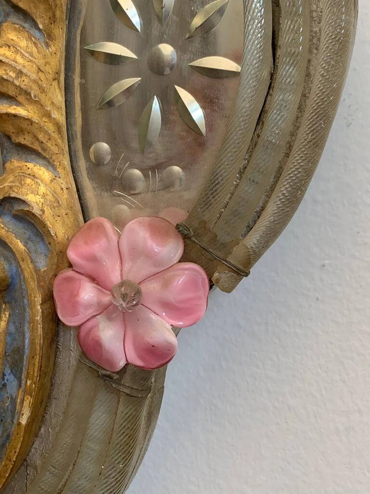 Coppia di specchi in Stile Barocchetto veneziano, '700 9