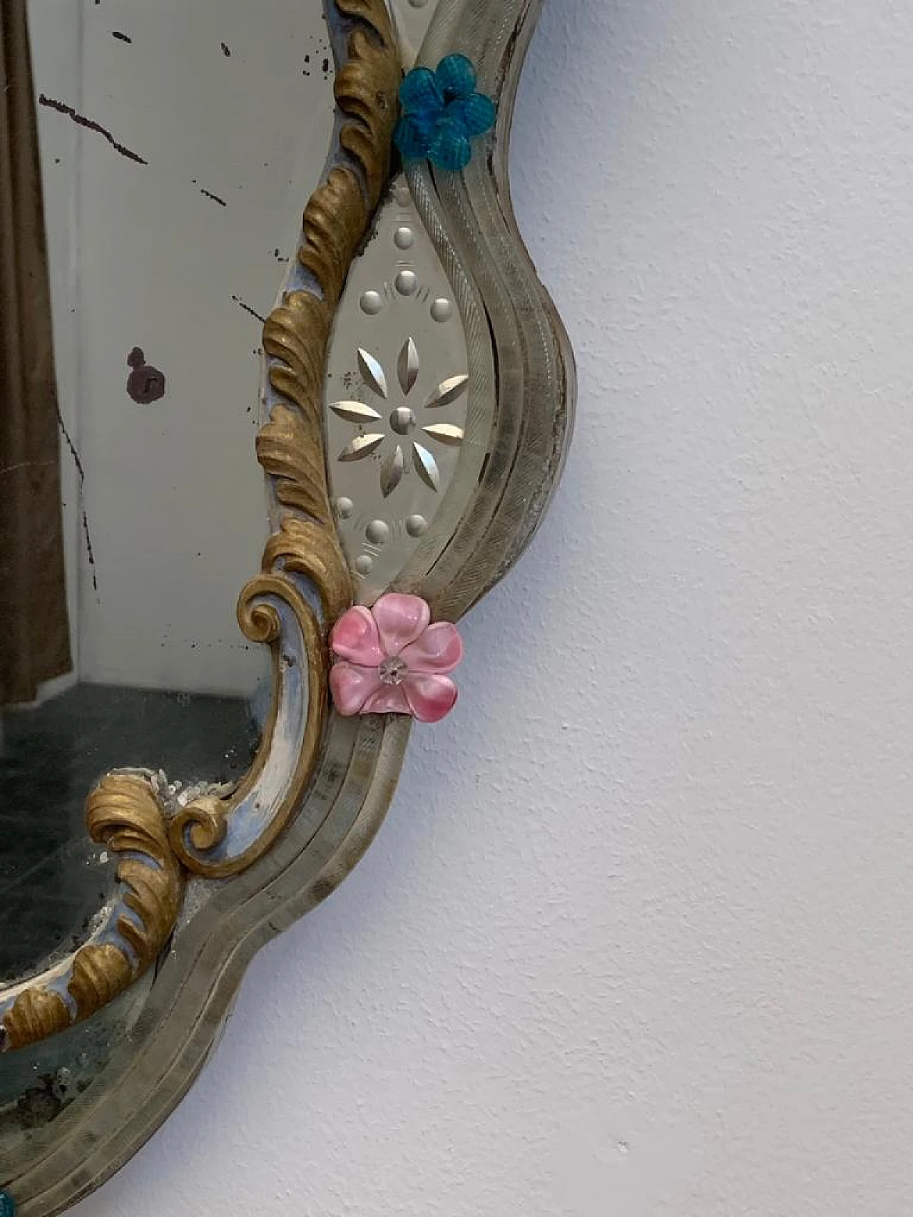 Coppia di specchi in Stile Barocchetto veneziano, '700 14