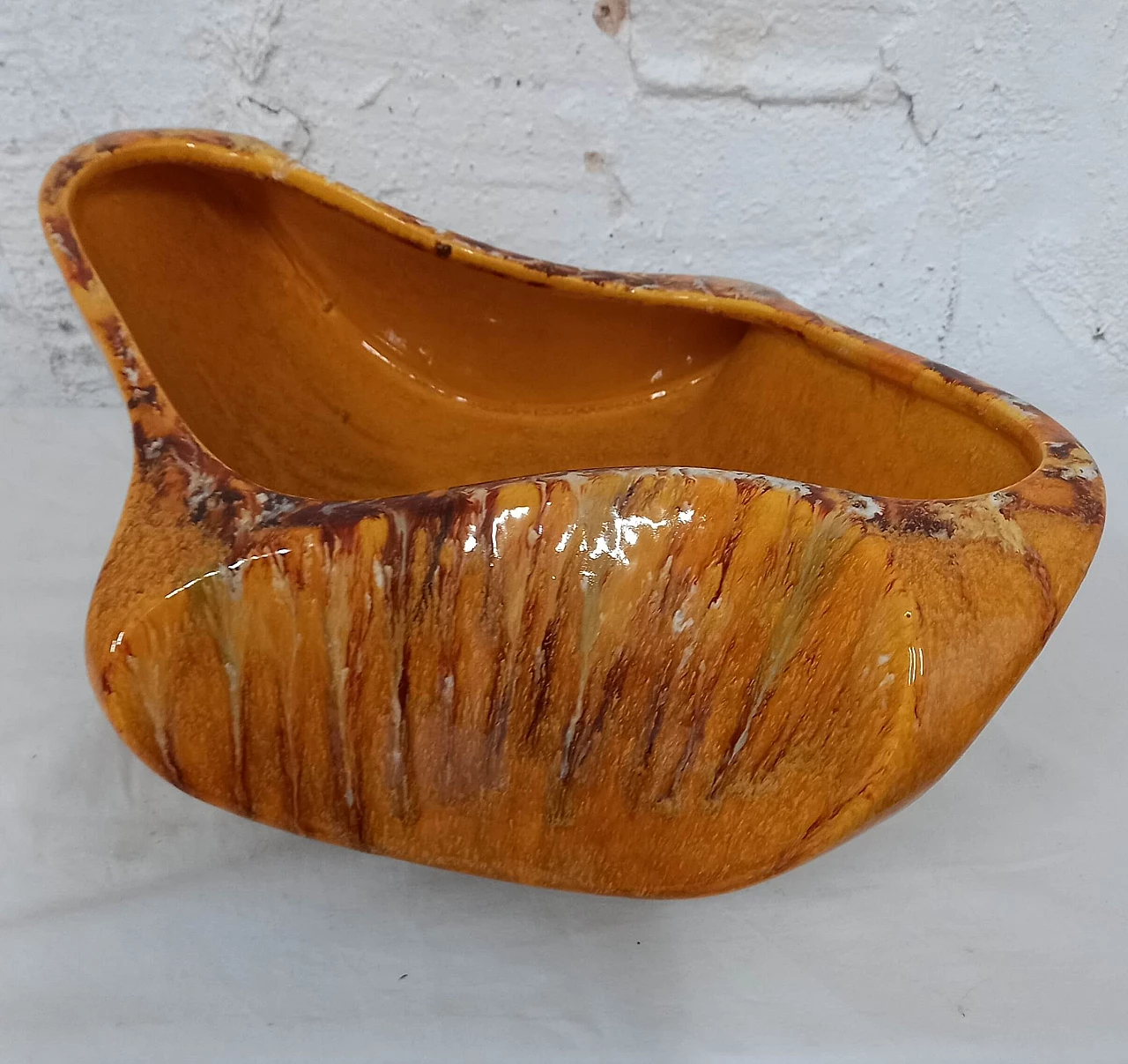 Centrotavola in ceramica di Roberto Rigon per Bertoncello, anni '60 1