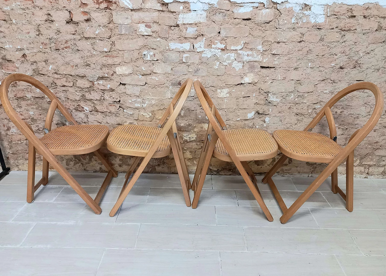 4 Arca chairs by Gigi Sabadin for Crassevig, 1970s 2