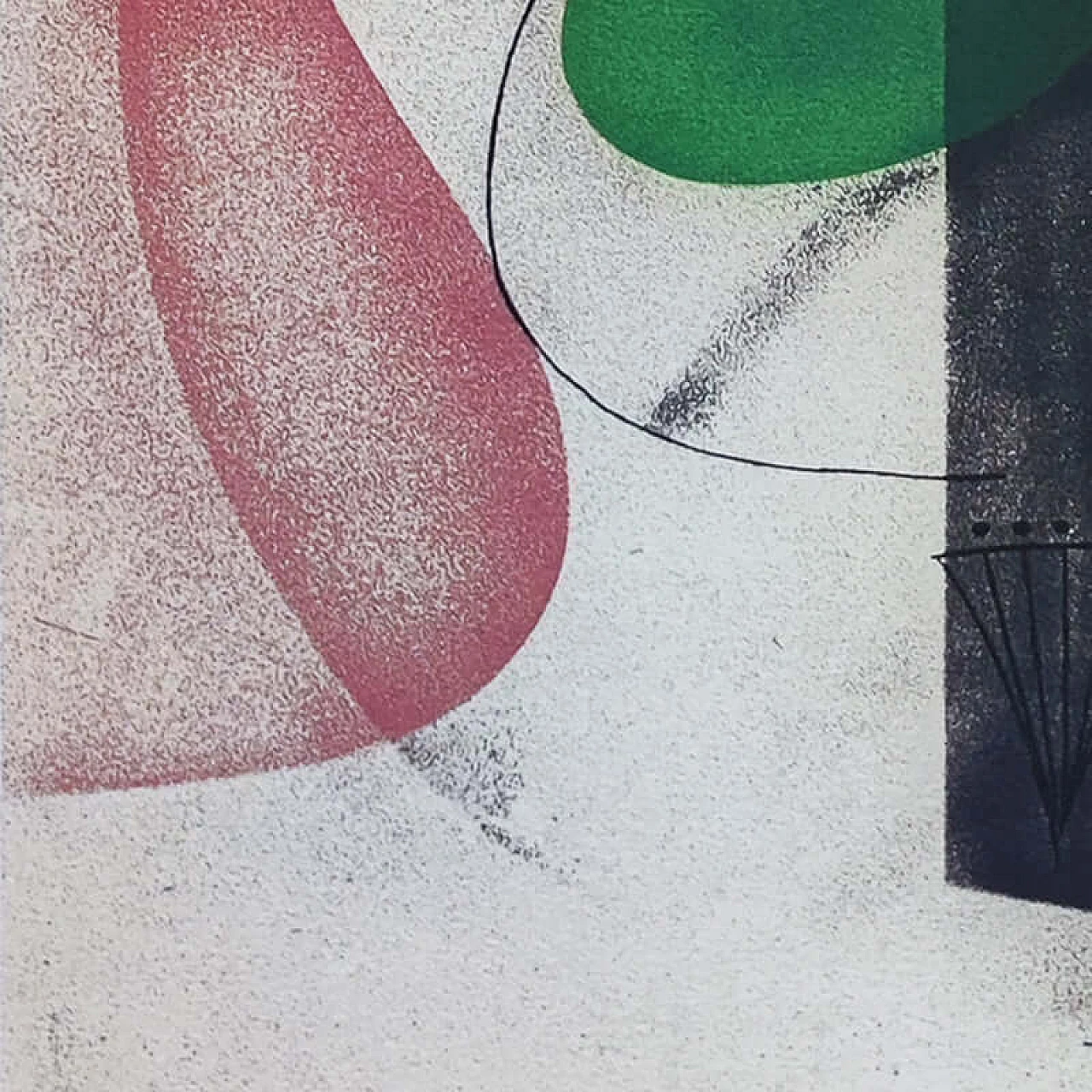 Man Ray, aerografo, litografia originale, anni '70 5