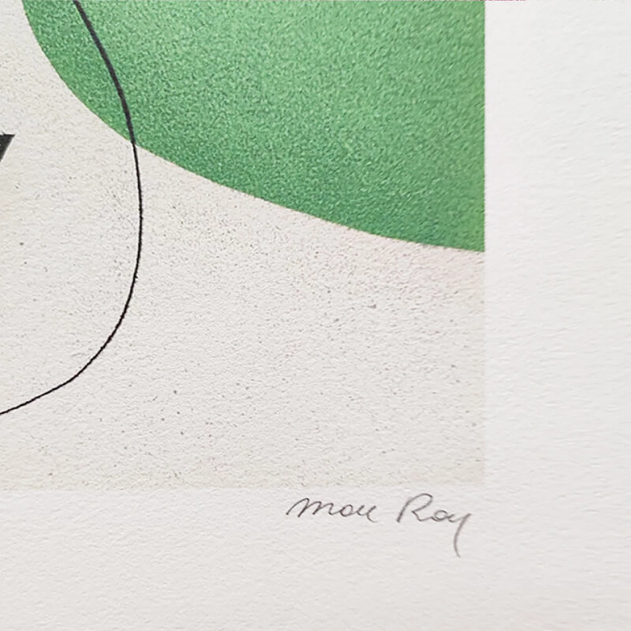 Man Ray, aerografo, litografia originale, anni '70 8