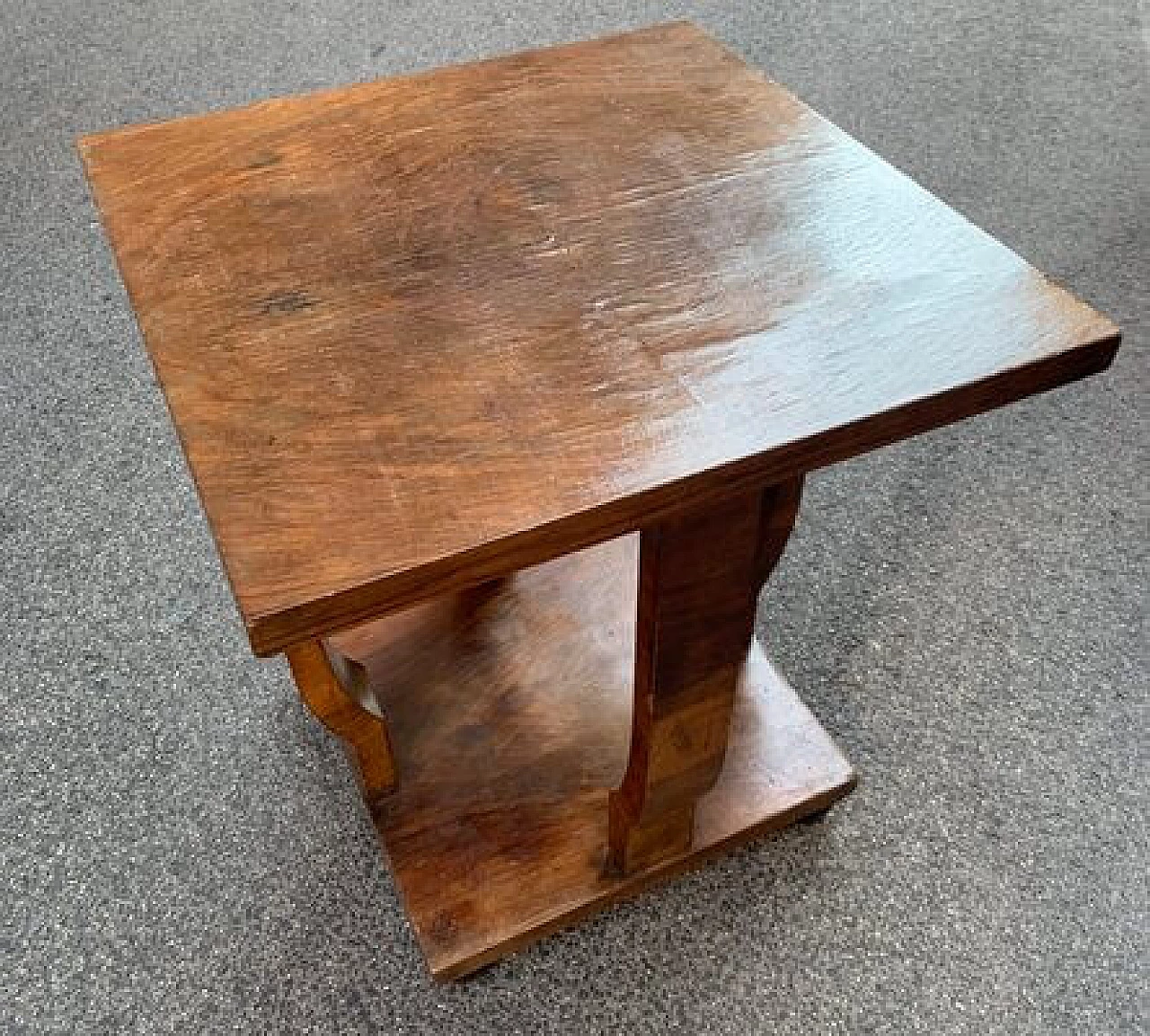 Art Deco style coffee table in briarwood, 1930s 1