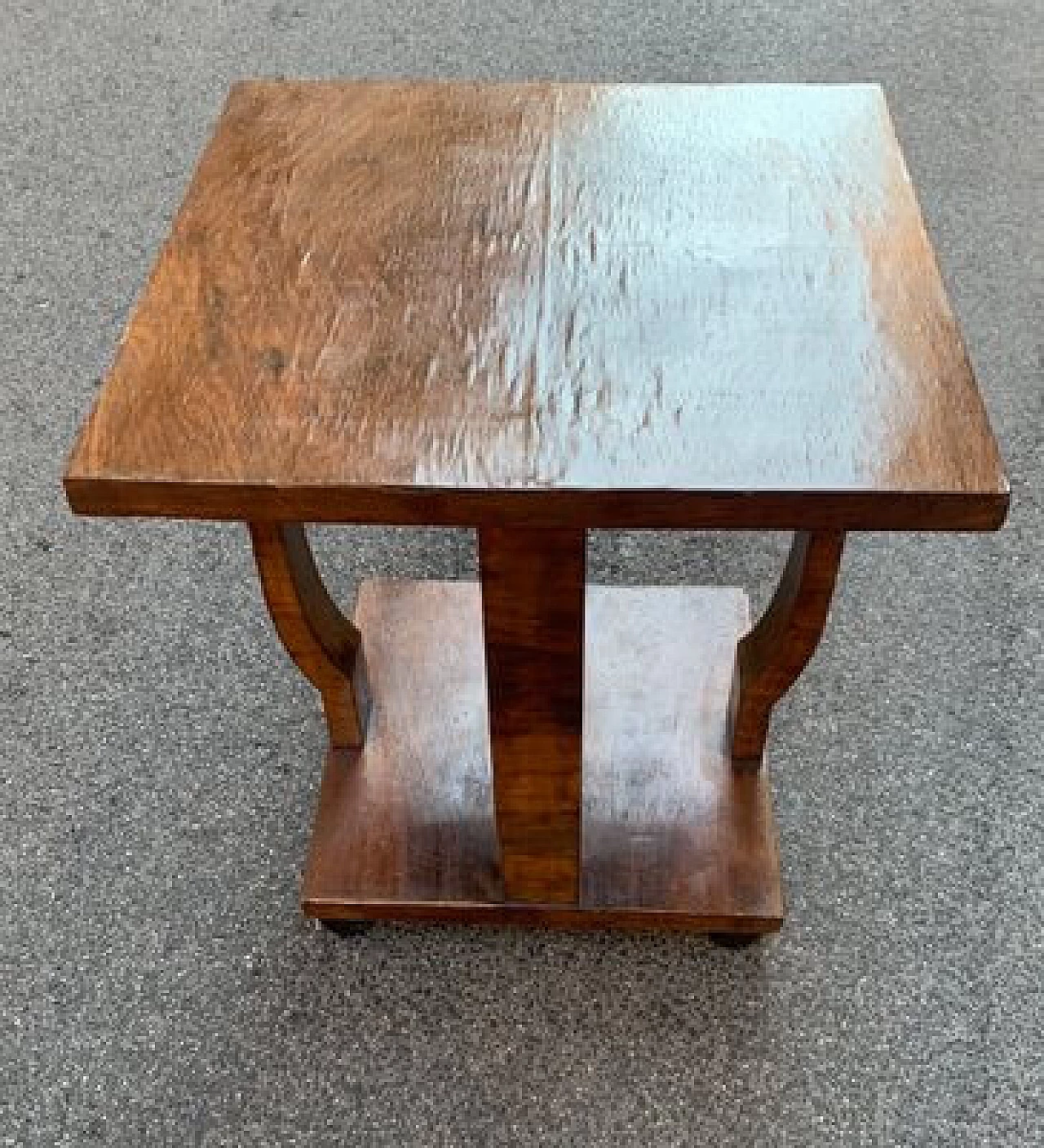 Art Deco style coffee table in briarwood, 1930s 4